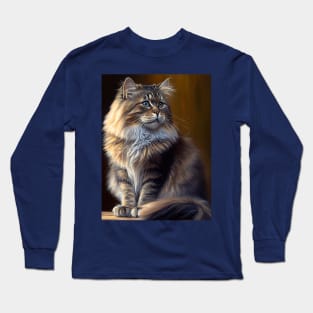 Siberian Cat Long Sleeve T-Shirt